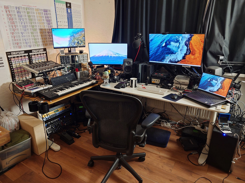 An impressive picture of my studio setup